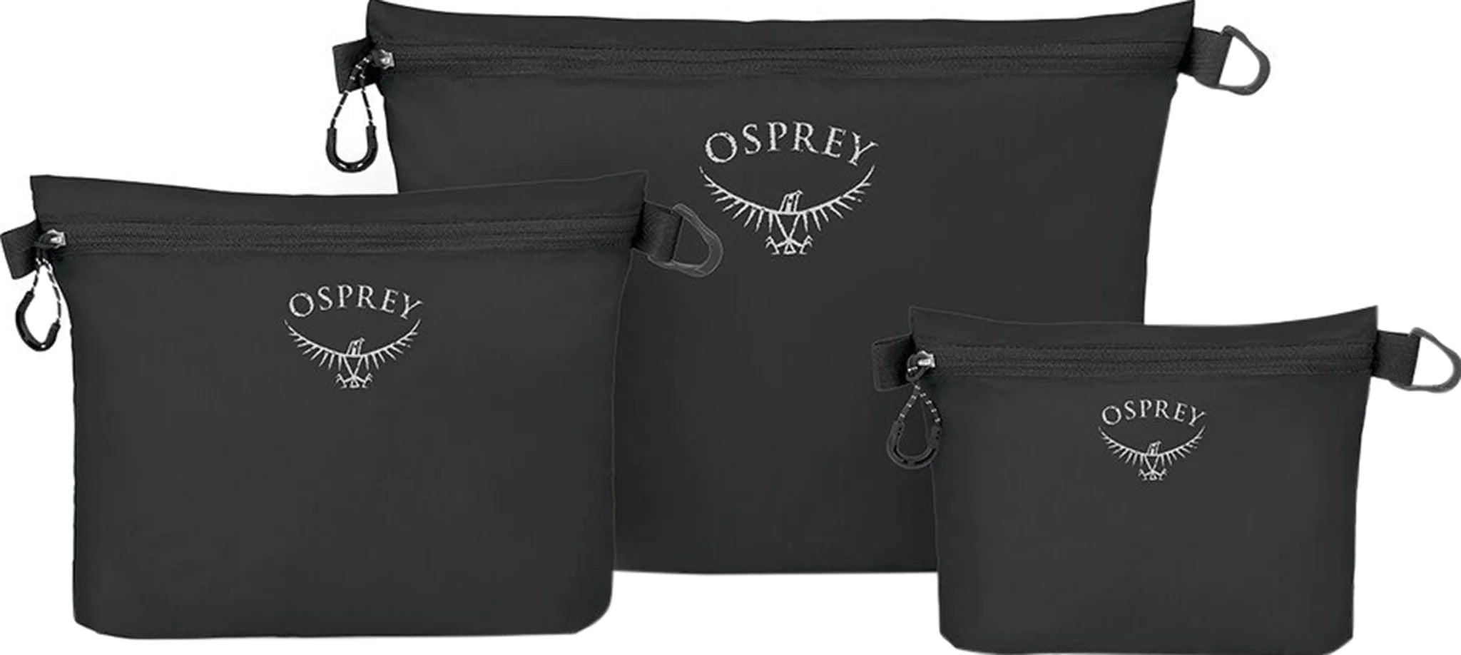 Osprey Travel Accessories Black Osprey Ultralight Zipper Sack Set - Black