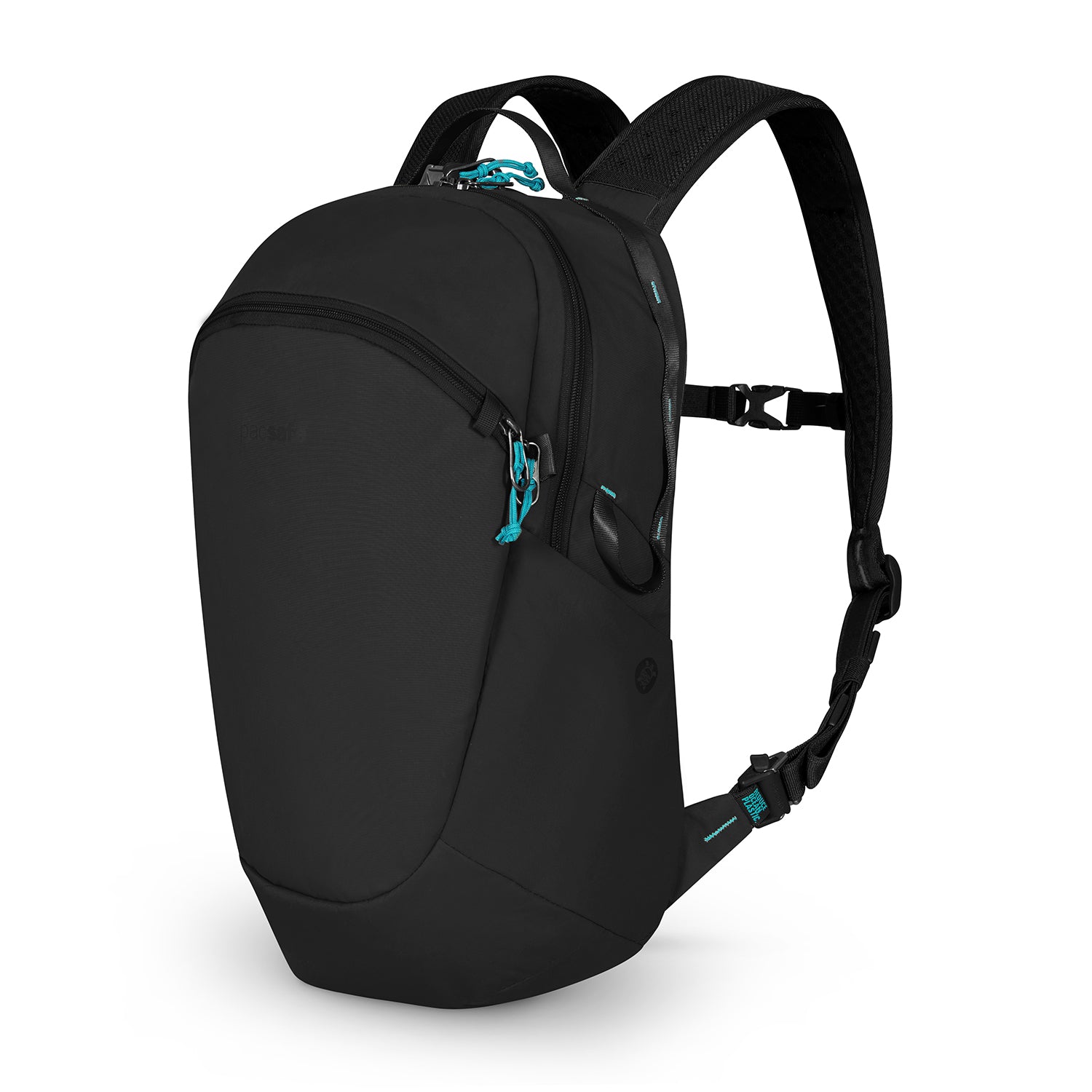 Pacsafe Backpacks Econyl Black Pacsafe Eco 18L Anti-Theft Backpack
