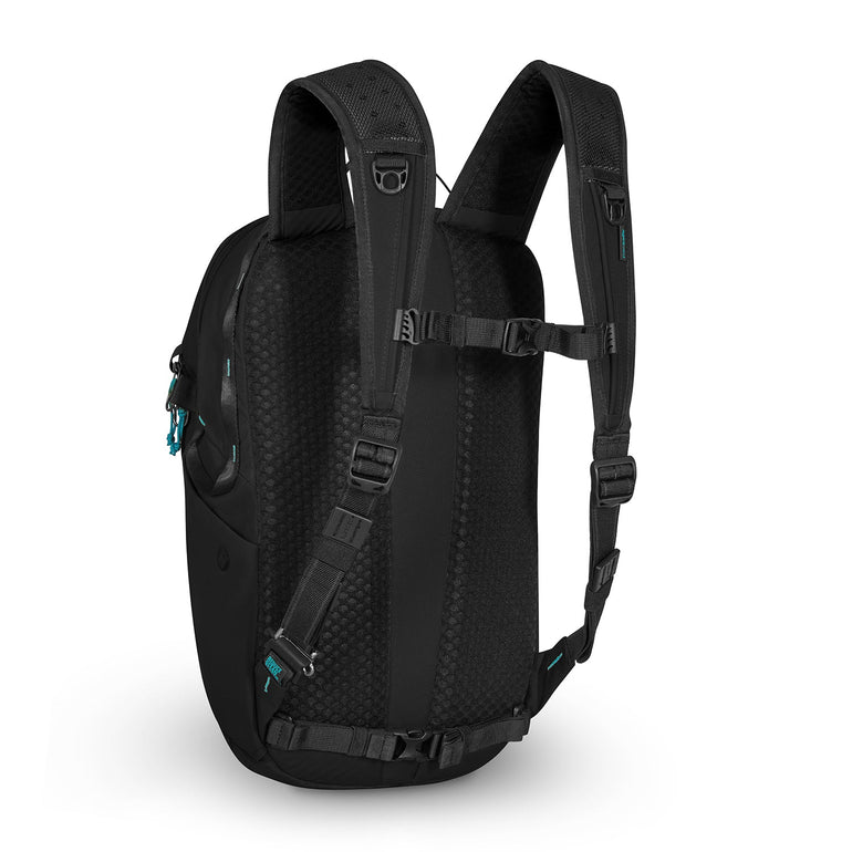Pacsafe Backpacks Econyl Black Pacsafe Eco 18L Anti-Theft Backpack