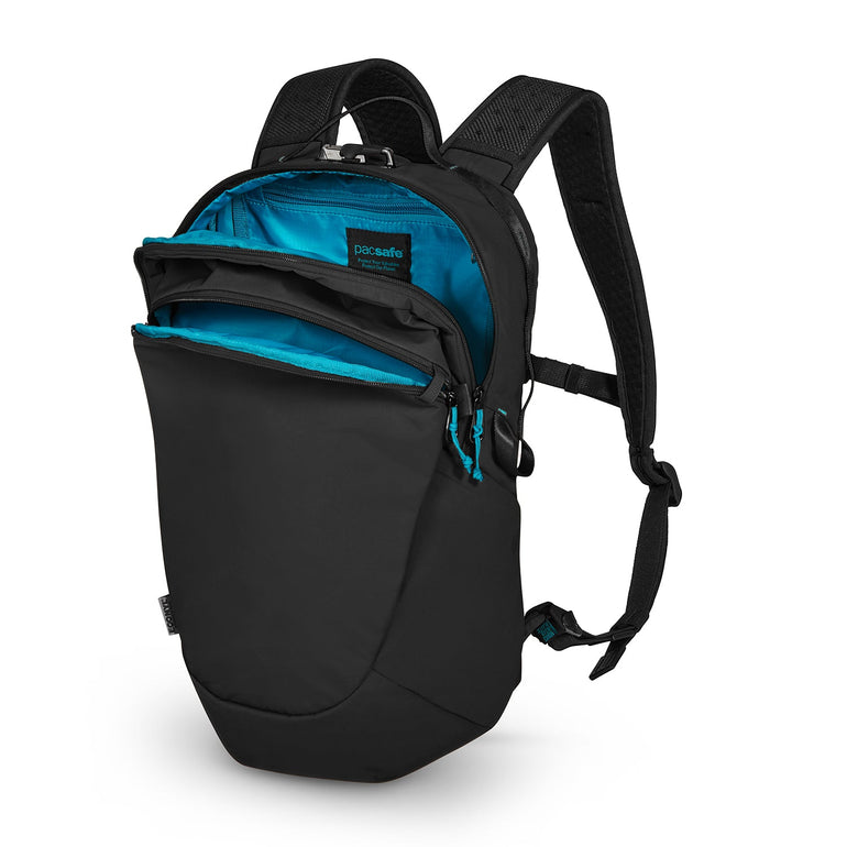 Pacsafe Backpacks Econyl Black Pacsafe Eco 18L Anti-Theft Backpack