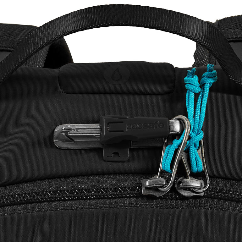 Pacsafe Backpacks Econyl Black Pacsafe Eco 18L Anti-Theft Backpack