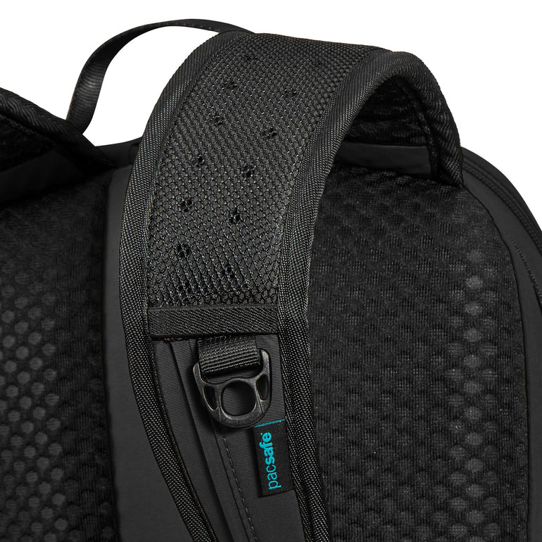 Pacsafe Backpacks Econyl Black Pacsafe Eco 18L Anti-Theft Backpack