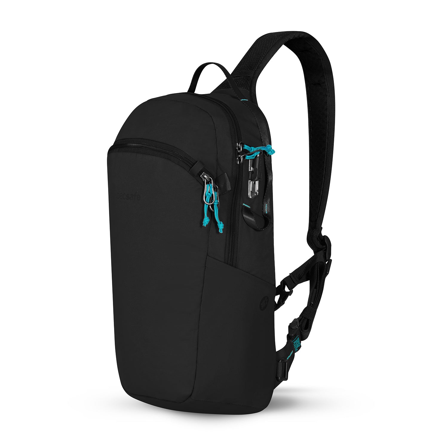 Pacsafe Sling Bag Econyl Black Pacsafe Eco 12L Anti-Theft Sling Backpack