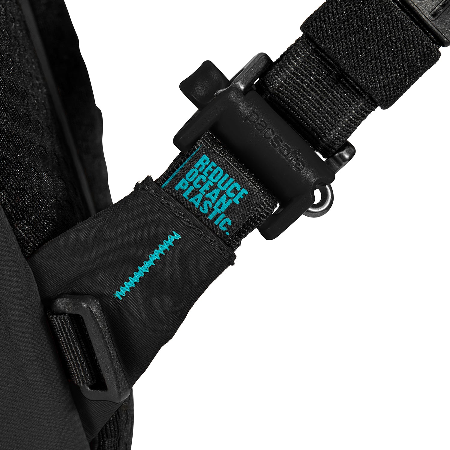 Pacsafe Sling Bag Econyl Black Pacsafe Eco 12L Anti-Theft Sling Backpack