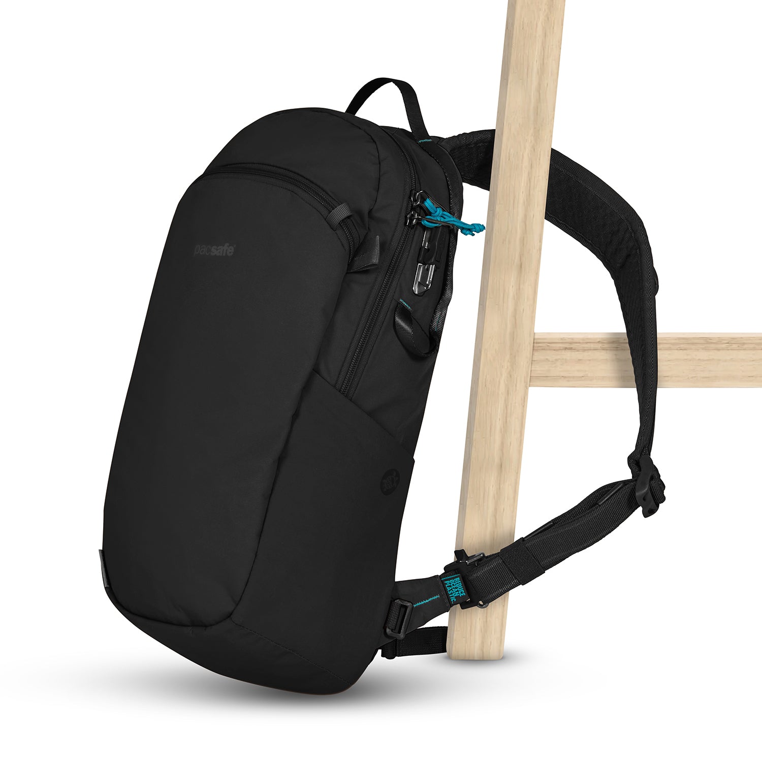 Pacsafe Sling Bag Econyl Black Pacsafe Eco 12L Anti-Theft Sling Backpack