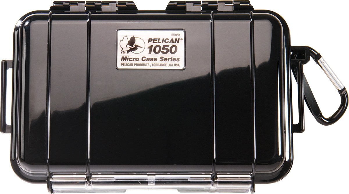 Pelican Protective Case Black Pelican 1050 Micro Case