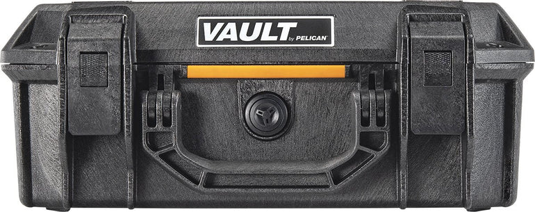 Pelican Protective Case Black Pelican V200 Vault Medium Pistol Case