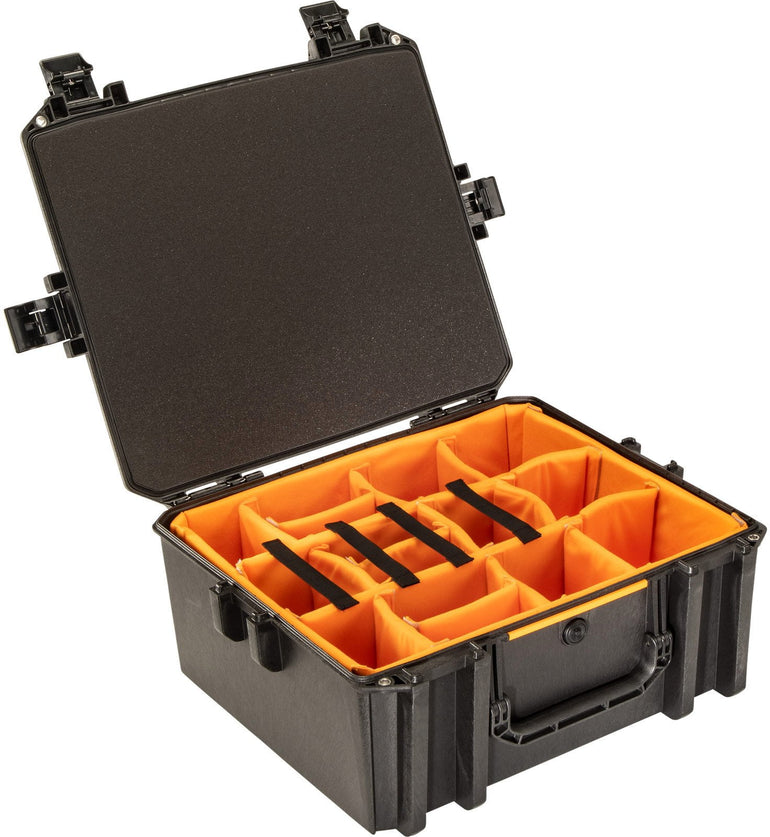 Pelican Protective Case Black Pelican V600 Vault Large Equipment Case