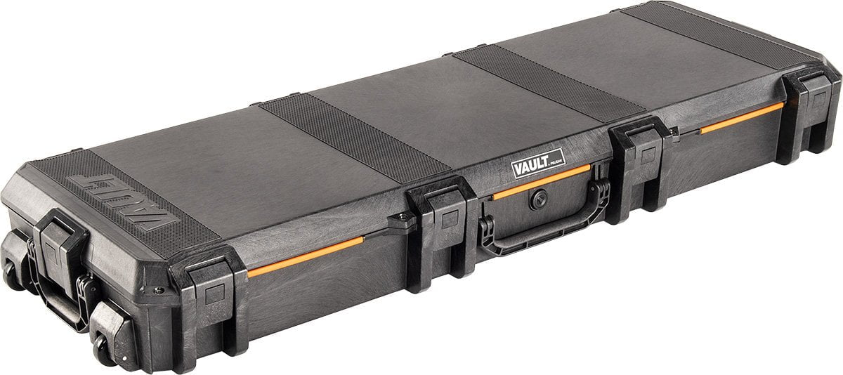 Pelican Protective Case Black Pelican V800 Vault Double Rifle Case