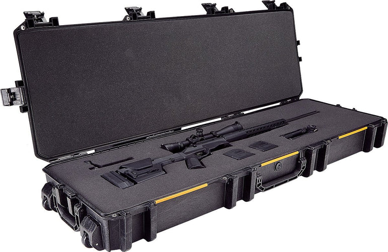 Pelican Protective Case Black Pelican V800 Vault Double Rifle Case