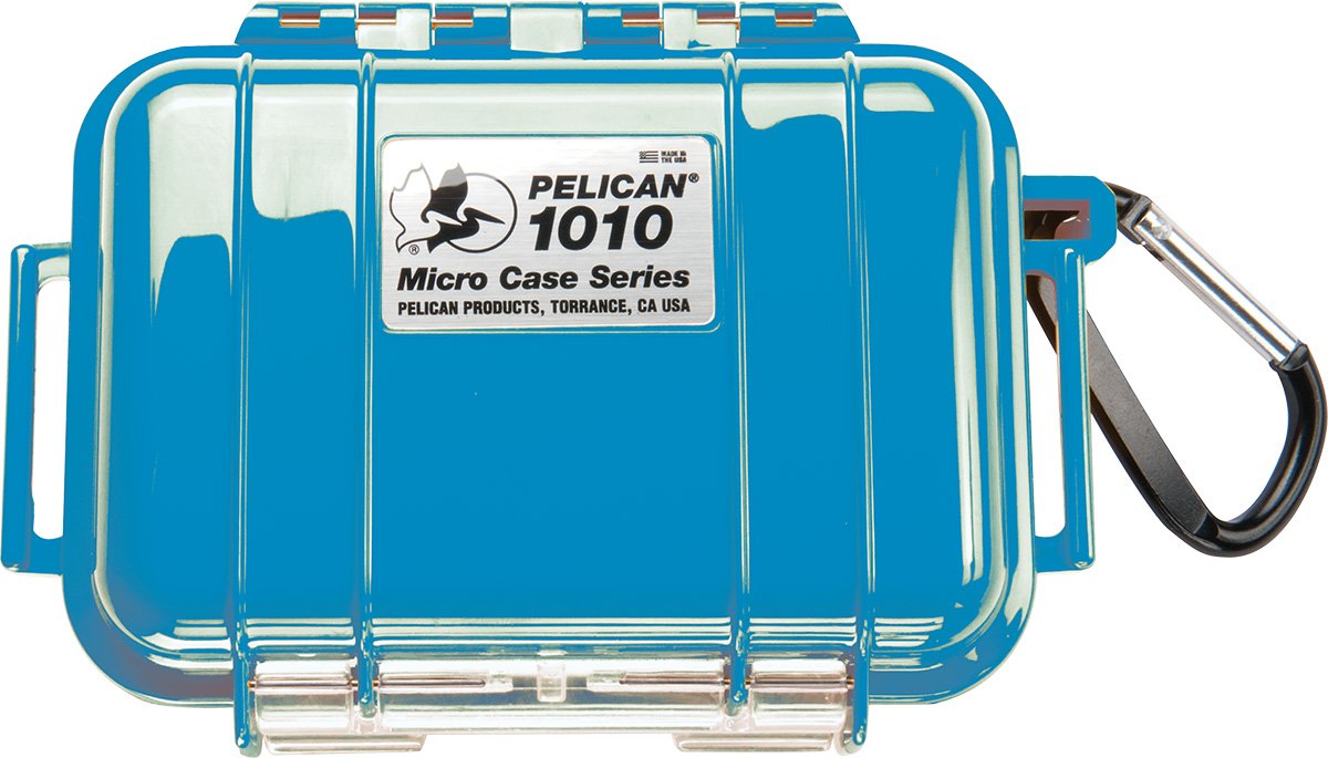 Pelican Protective Case Blue Pelican 1010 Micro Case