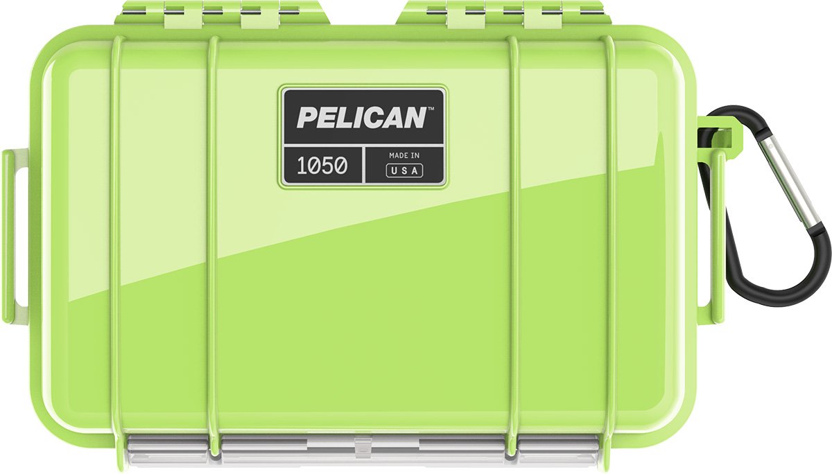 Pelican Protective Case Bright Green Pelican 1050 Micro Case