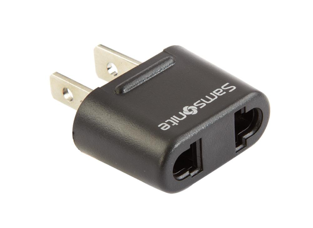 Samsonite Adapter Black/Red Samsonite Adapter Plug - Americas