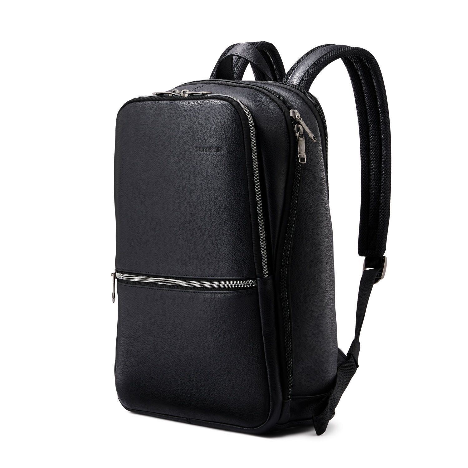 Samsonite Backpacks Black Samsonite Classic Leather Backpack
