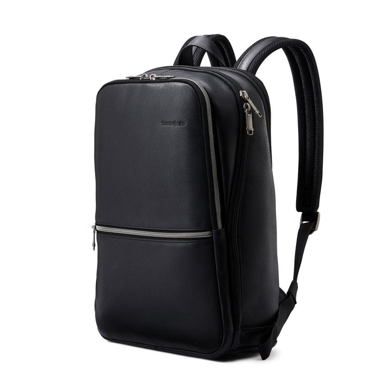 Samsonite Backpacks Black Samsonite Classic Leather Backpack