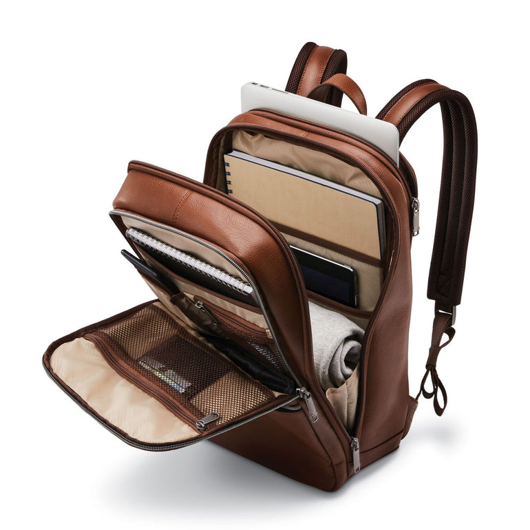 Samsonite Backpacks Samsonite Classic Leather Backpack