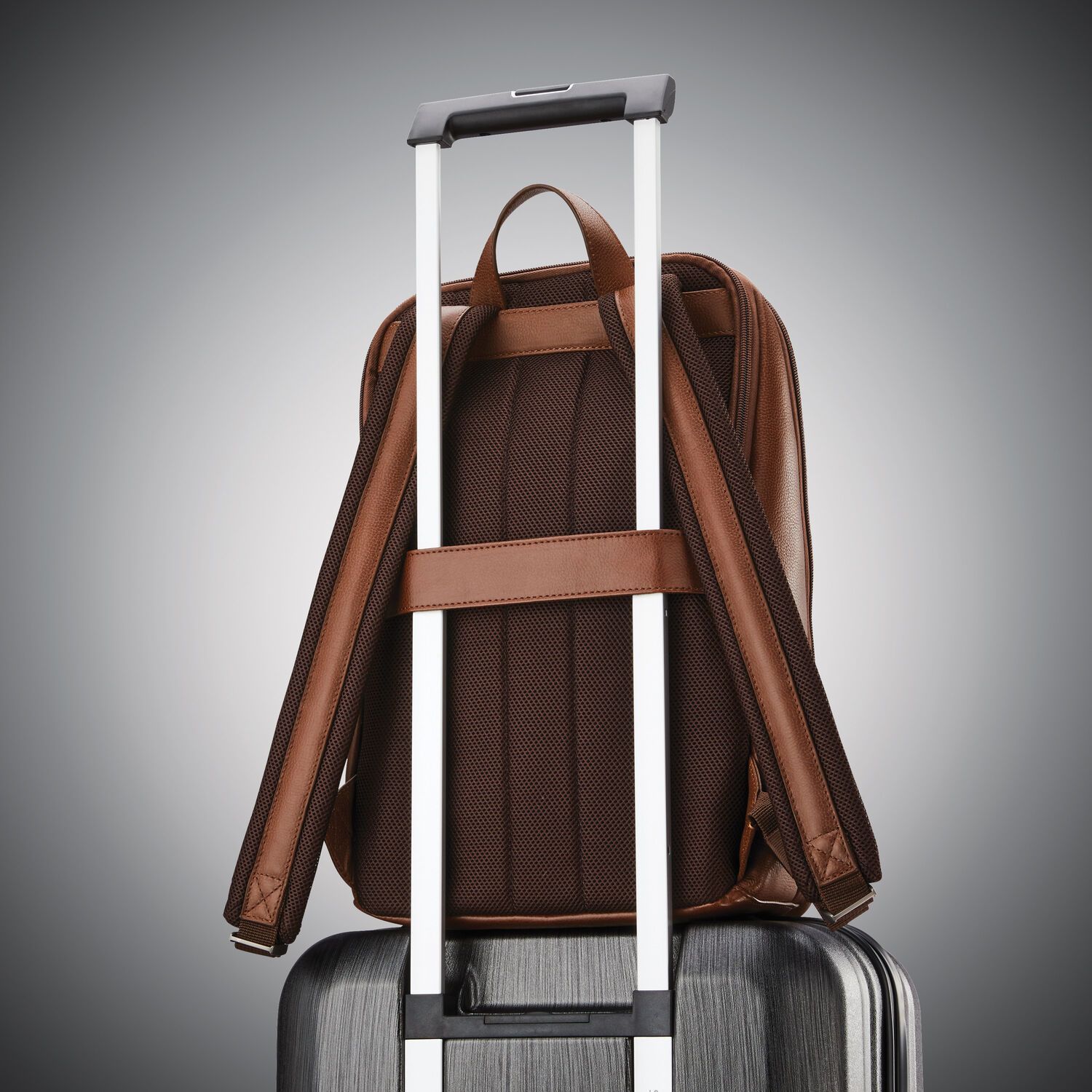 Samsonite Backpacks Samsonite Classic Leather Backpack