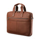 Samsonite Briefcases Cognac Samsonite Classic Leather Slim Brief