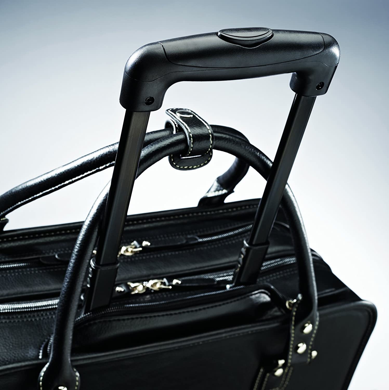 Samsonite BRIEFCASES ON WHEELS Black Samsonite Ladies 15.6" Laptop Wheeled Mobile Office Case