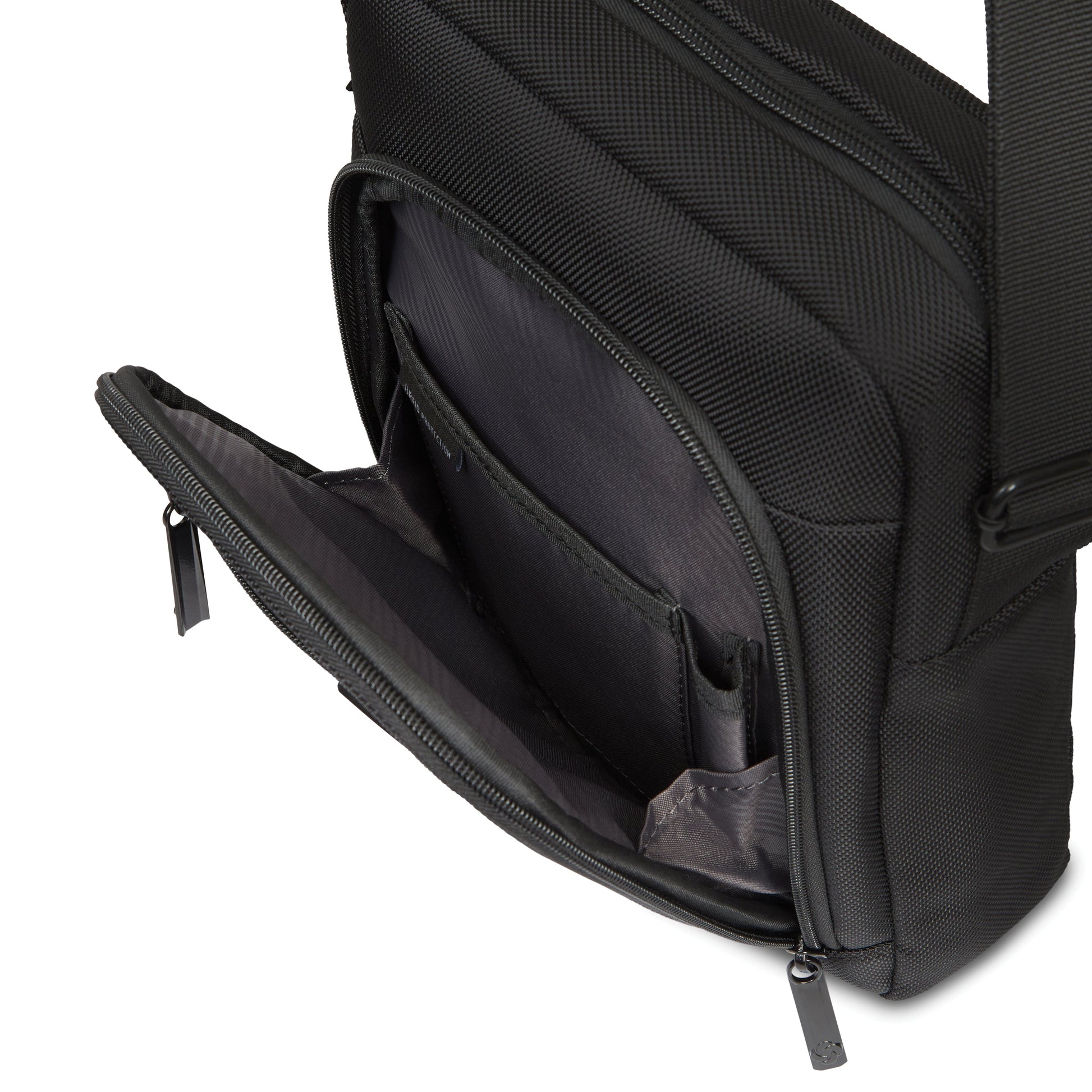 Samsonite Cross-Body Bag Black Samsonite Classic NXT Vertical Tablet With RFID