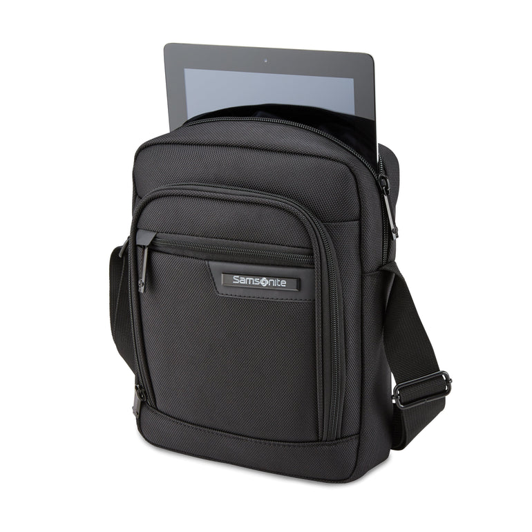 Samsonite Cross-Body Bag Black Samsonite Classic NXT Vertical Tablet With RFID