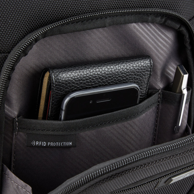 Samsonite Cross-Body Bag Black Samsonite Classic NXT Vertical Tablet With RFID