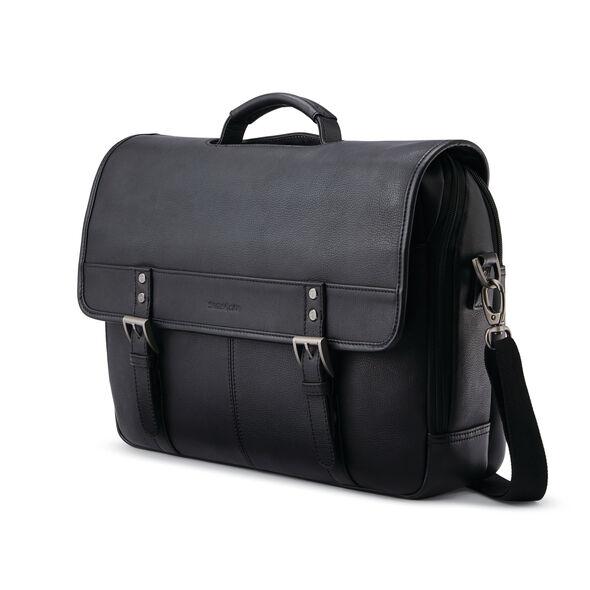 Samsonite Laptop Briefcase Black Samsonite Classic Leather Flapover
