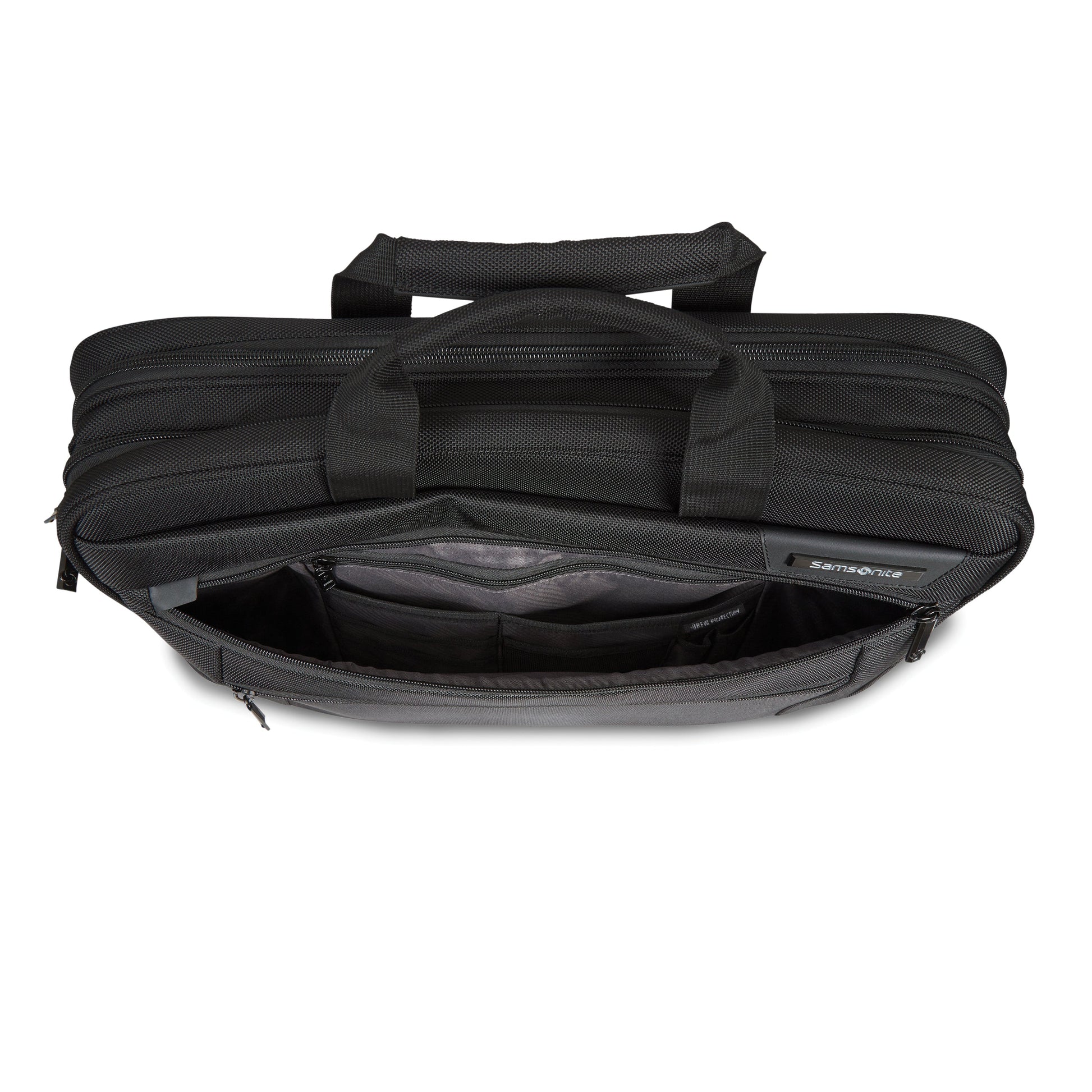 Samsonite Laptop Briefcase Black Samsonite Classic NXT 2 Gusset Briefcase