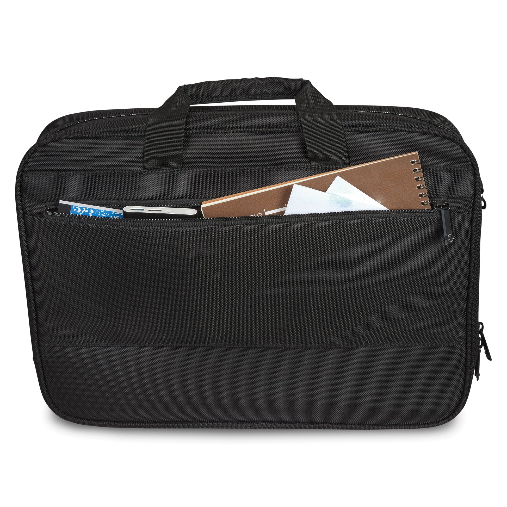 Samsonite Laptop Briefcase Black Samsonite Classic NXT 2 Gusset Briefcase