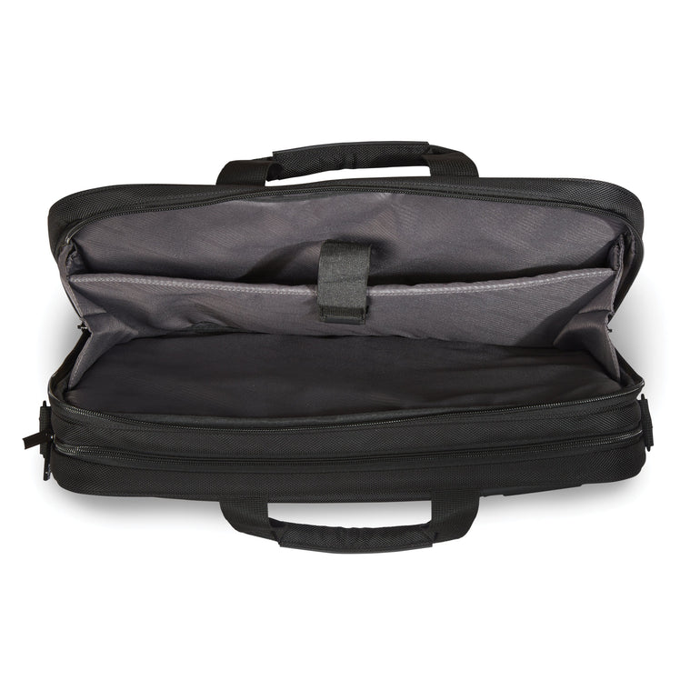Samsonite Laptop Briefcase Black Samsonite Classic NXT 2 Gusset Briefcase