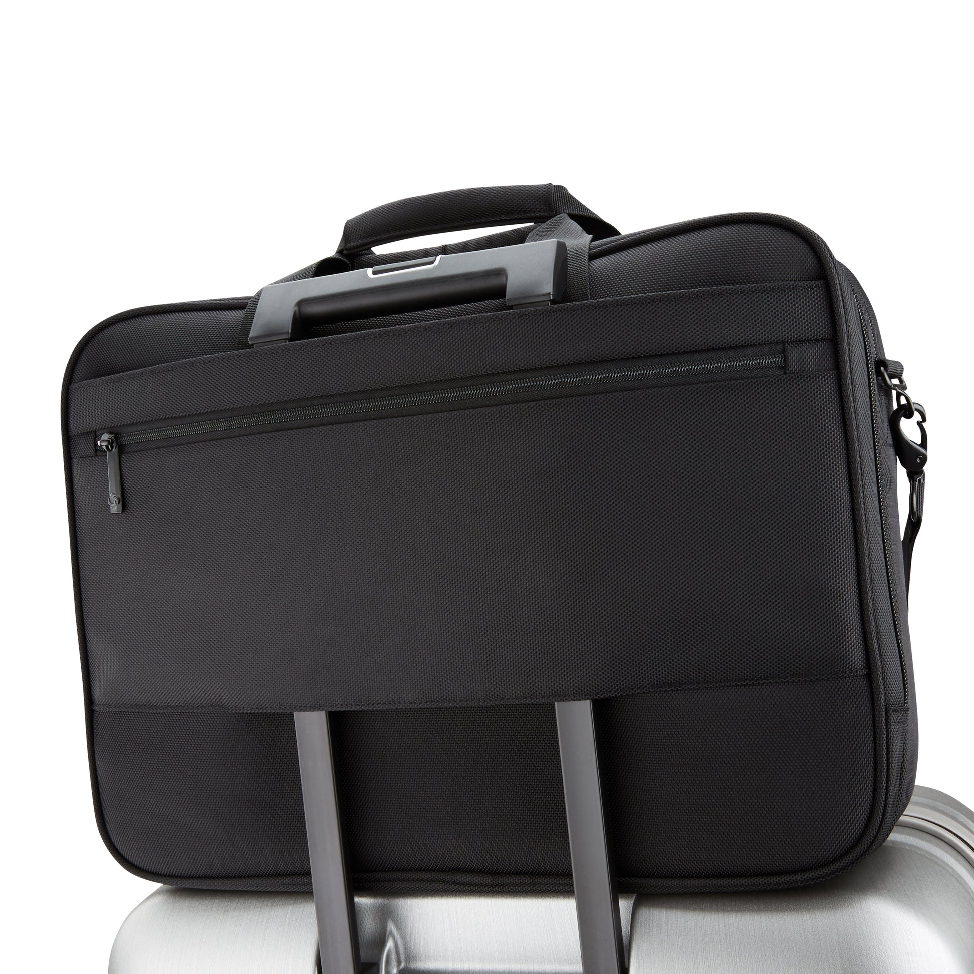 Samsonite Laptop Briefcase Black Samsonite Classic NXT 2 Gusset Briefcase