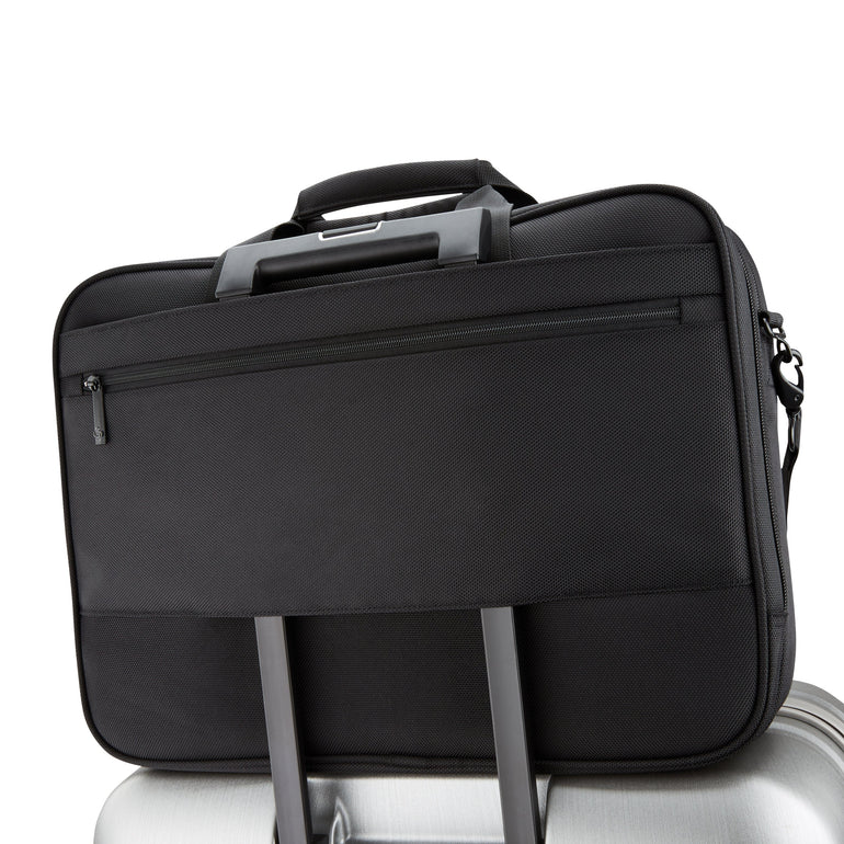 Samsonite Laptop Briefcase Black Samsonite Classic NXT 2 Gusset Briefcase