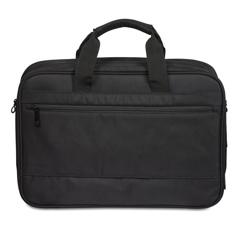 Samsonite Laptop Briefcase Black Samsonite Classic NXT 3 Gusset Briefcase