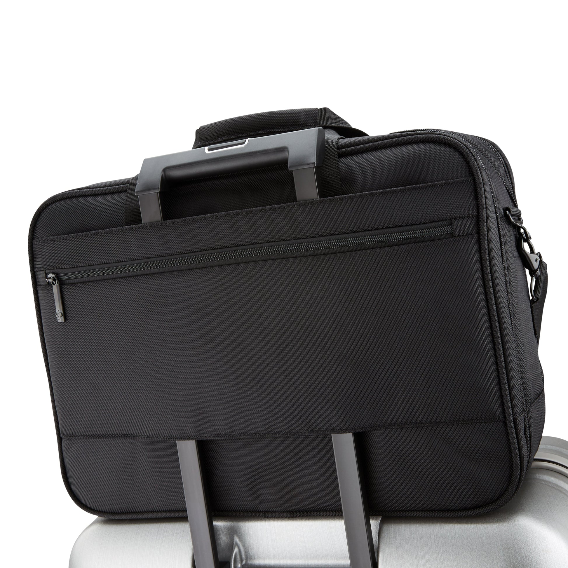Samsonite Laptop Briefcase Black Samsonite Classic NXT 3 Gusset Briefcase