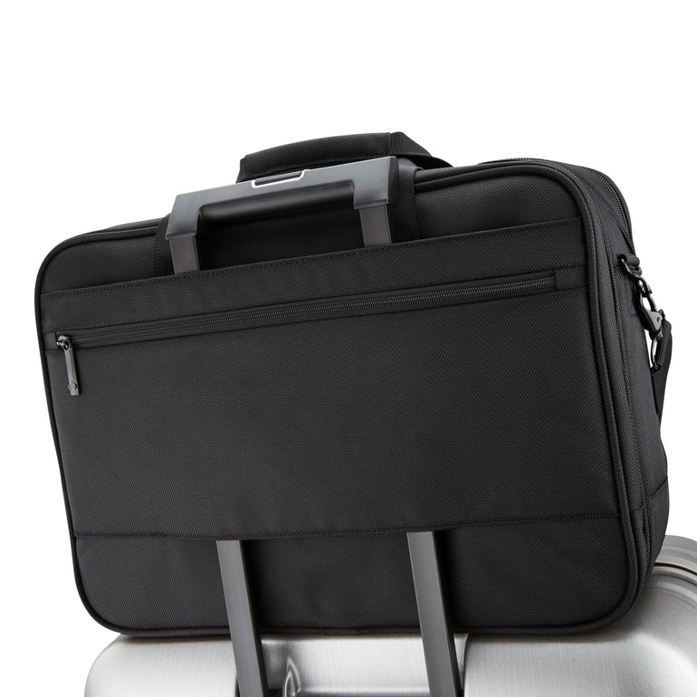 Samsonite Laptop Briefcase Black Samsonite Classic NXT 3 Gusset Briefcase