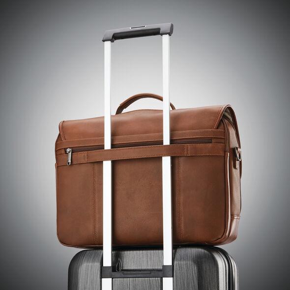 Samsonite Laptop Briefcase Samsonite Classic Leather Flapover