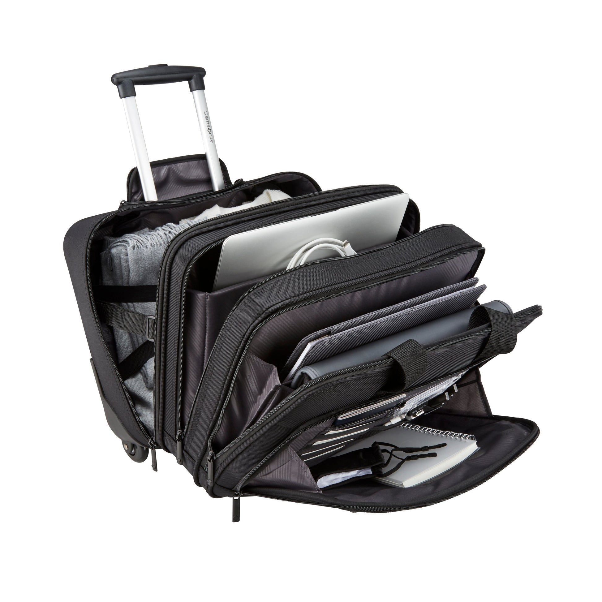 Samsonite Luggage Black Samsonite Classic NXT Wheeled Mobile Office