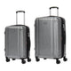 Samsonite Luggage Brushed Silver Samsonite Omni 3.0 - 2 Piece Spinner Expandable Luggage Set (Carry-On & Medium)
