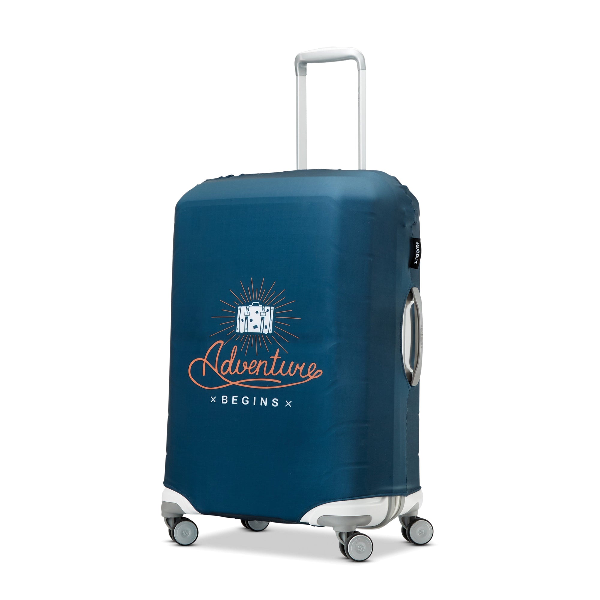 Samsonite Travel Accessories Adventure Begins Samsonite Printed Luggage Cover Medium