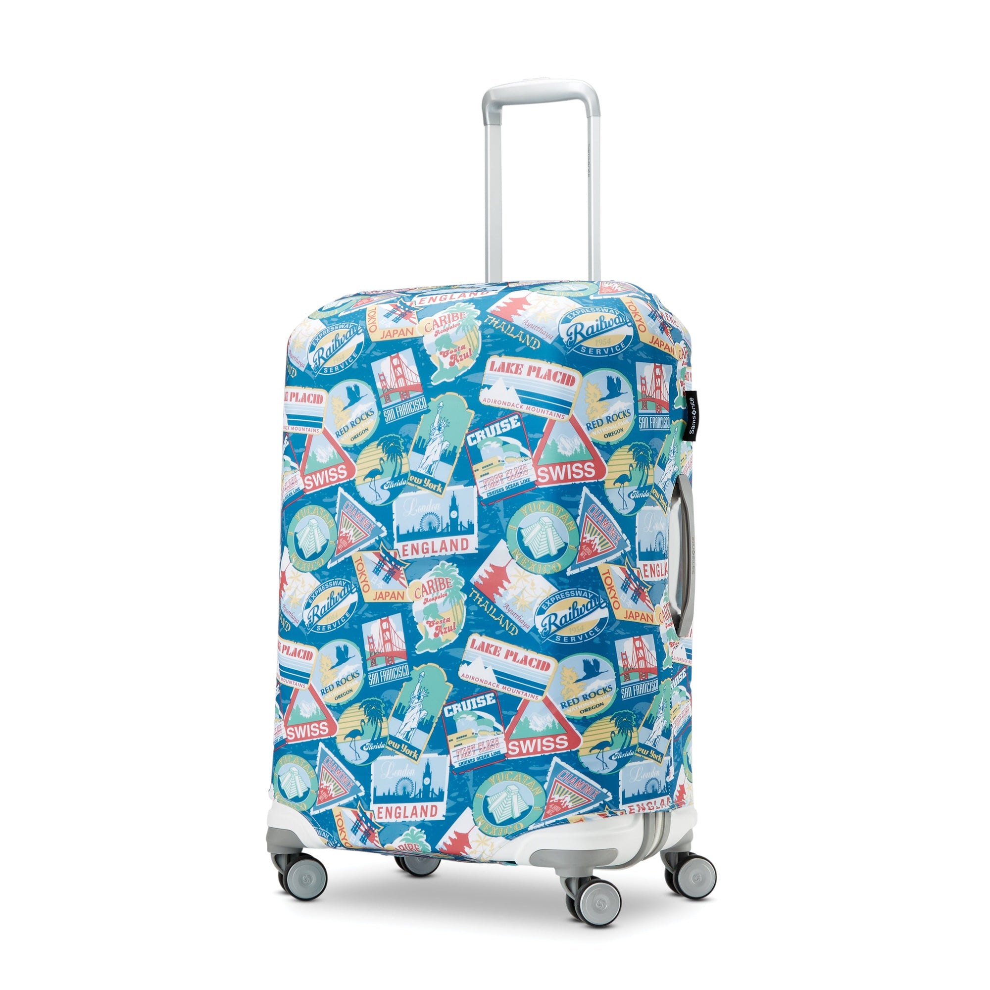 Samsonite Travel Accessories City Print Samsonite Printed Luggage Cover Medium