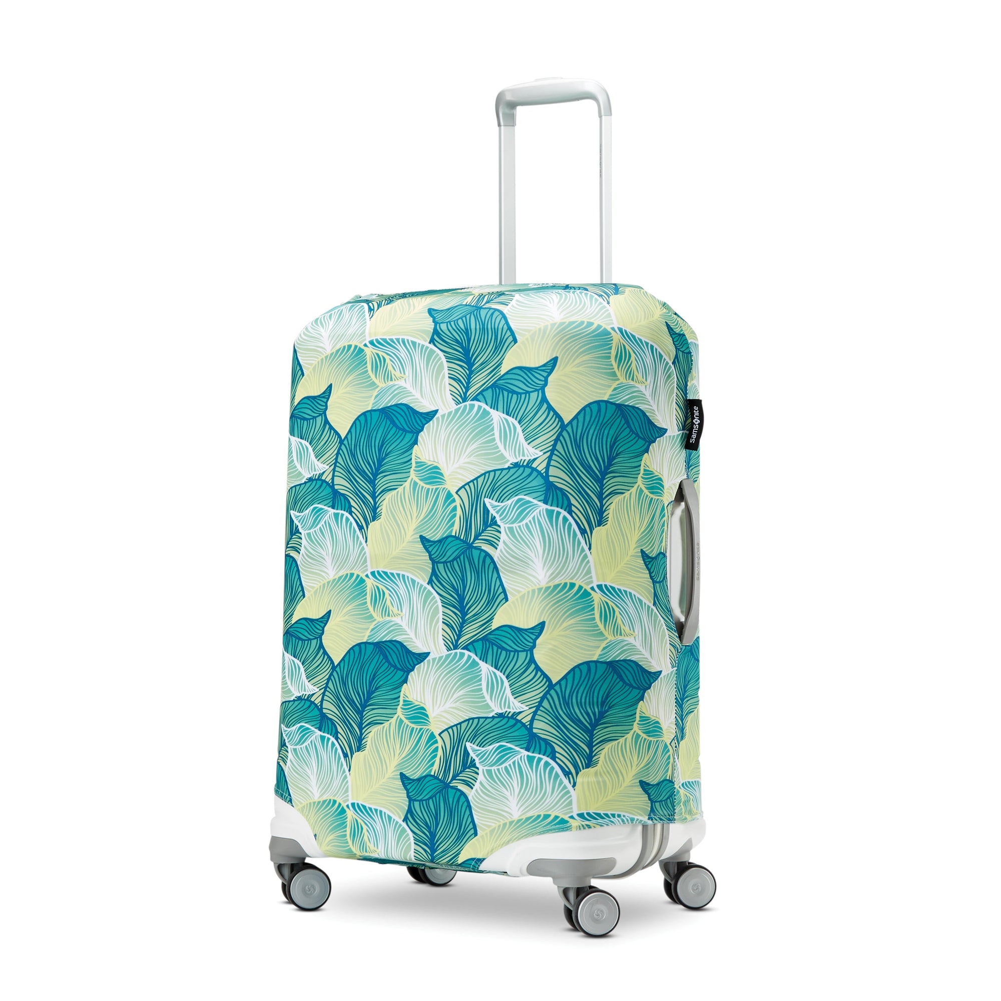 Samsonite Travel Accessories Leaf Print Samsonite Printed Luggage Cover Medium