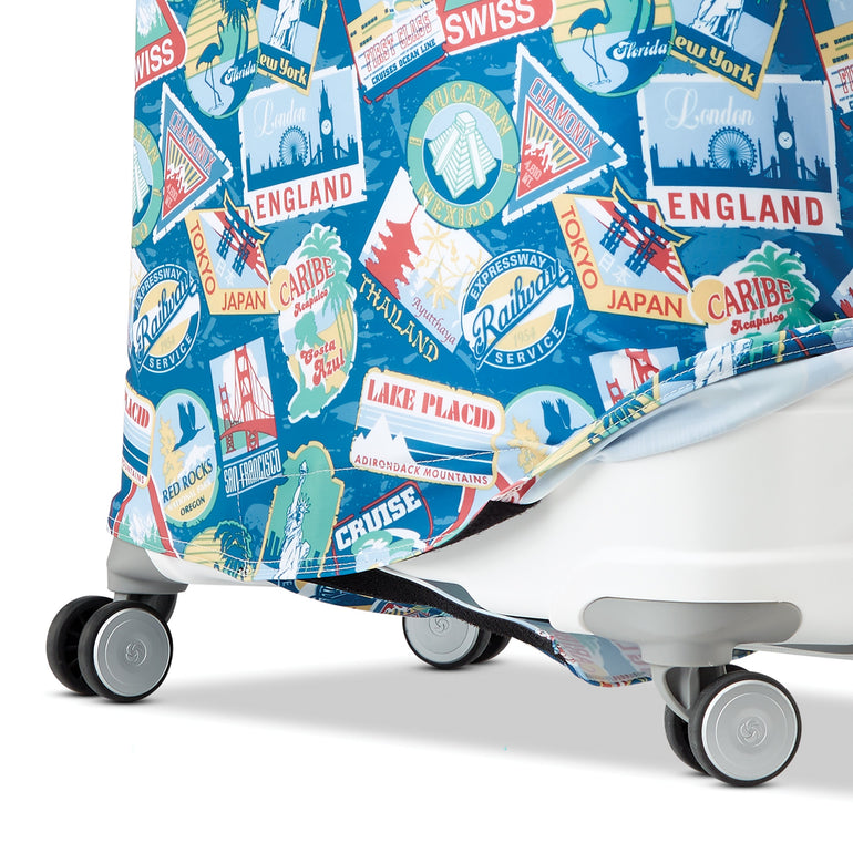 Samsonite Travel Accessories Samsonite Printed Luggage Cover Medium