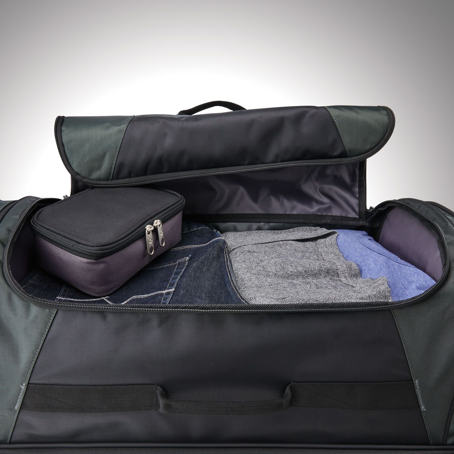 Samsonite Wheeled Duffle All Black Samsonite Andante 2 - 22" Wheeled Duffel