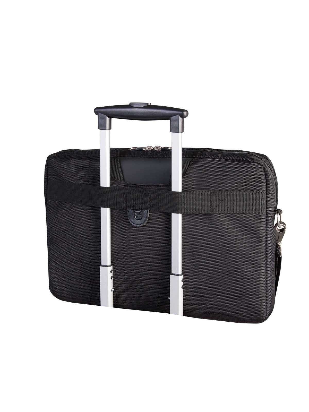 Swiss Gear Briefcases Black Swiss Gear Ballistic Slipcase With Shoulder Strap - 17.3 Inches