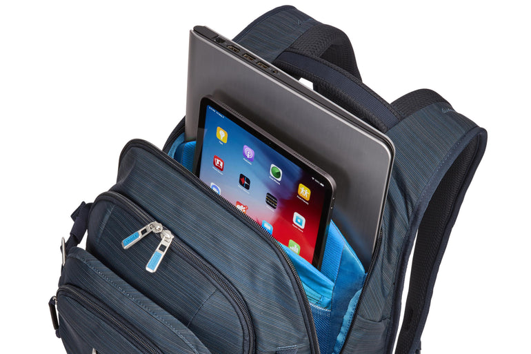 Thule Backpacks Carbon Blue Thule Construct 24L Laptop Backpack - Carbon Blue