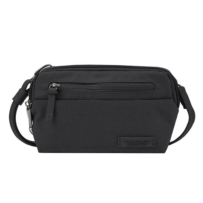 Travelon Cross-Body Bag Black Travelon Anti-Theft Metro Convertible Crossbody