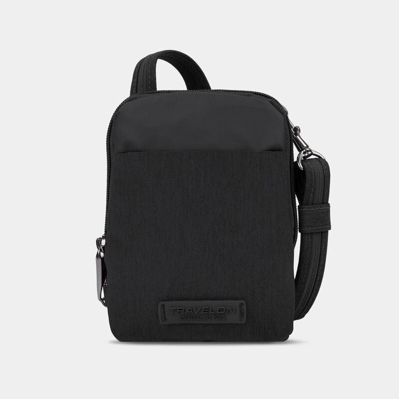 Travelon Cross-Body Bag Black Travelon Anti-Theft Metro Stadium Mini Crossbody