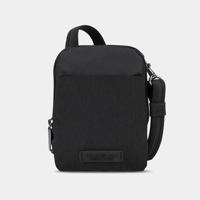 Travelon Cross-Body Bag Black Travelon Anti-Theft Metro Stadium Mini Crossbody