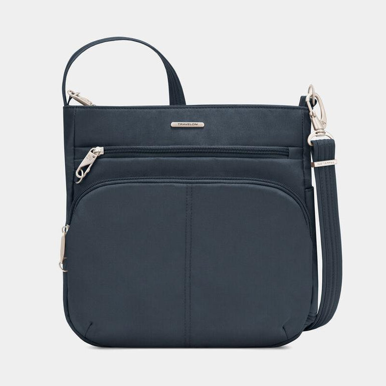 Travelon Cross-Body Bag Midnight Travelon Anti-Theft Classic N/S Crossbody
