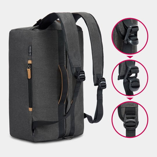 Travelon Duffles Slate Travelon Transit Carry-on Duffle Backpack